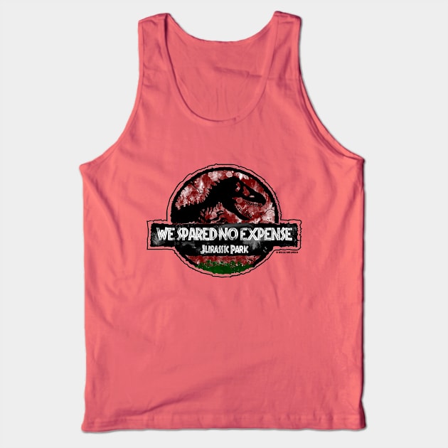 Spared No Expense - John Hammond Jurassic Quote Tank Top by Jurassic Merch